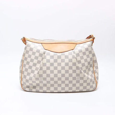 LOUIS VUITTON 2005 Damier Bastille Shoulder Bag white WS14436