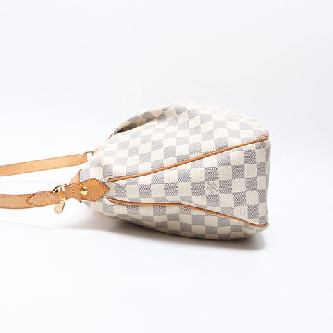 LOUIS VUITTON 2005 Damier Bastille Shoulder Bag white WS14436