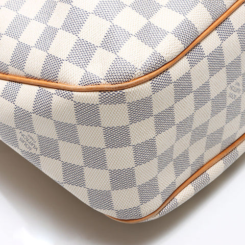 LOUIS VUITTON 2005 Damier Bastille Shoulder Bag white WS14436