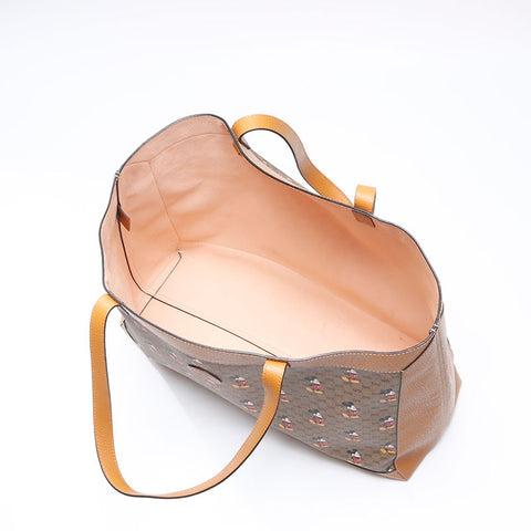 GUCCI ディズニーコラボ ミッキー Tote Bag Brown WS14439
