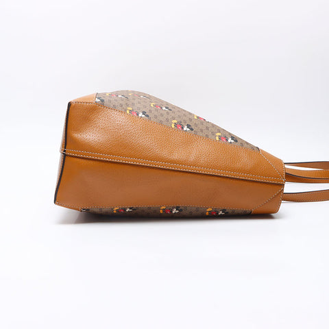 GUCCI ディズニーコラボ ミッキー Tote Bag Brown WS14439