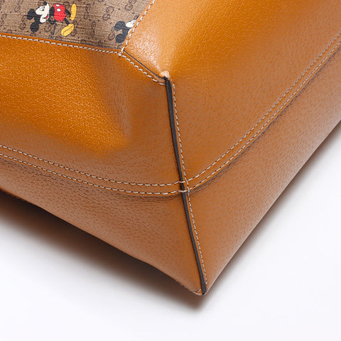 GUCCI ディズニーコラボ ミッキー Tote Bag Brown WS14439