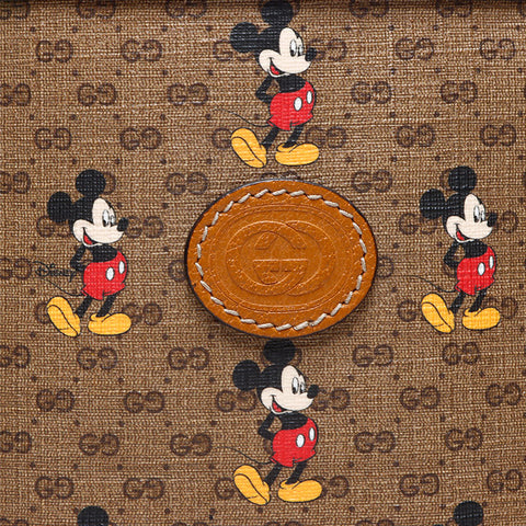 GUCCI ディズニーコラボ ミッキー Tote Bag Brown WS14439