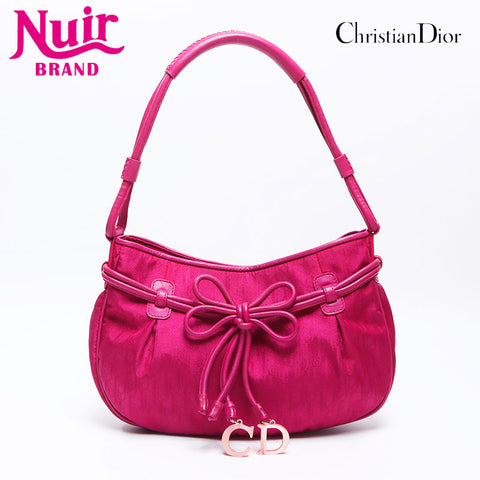 クリスチャンディオール Christian Dior トロッター ショルダーバッグ ピンク WS14443