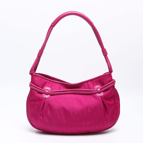 クリスチャンディオール Christian Dior トロッター ショルダーバッグ ピンク WS14443