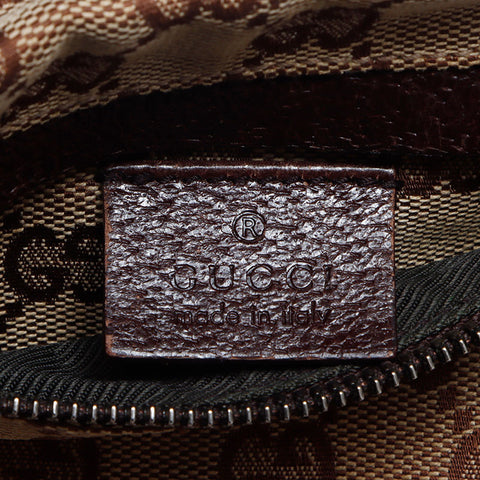 グッチ GUCCI GG キャンバス ベルトバッグ ウエストバッグ ブラウン WS14444