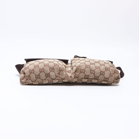 グッチ GUCCI GG キャンバス ベルトバッグ ウエストバッグ ブラウン WS14444