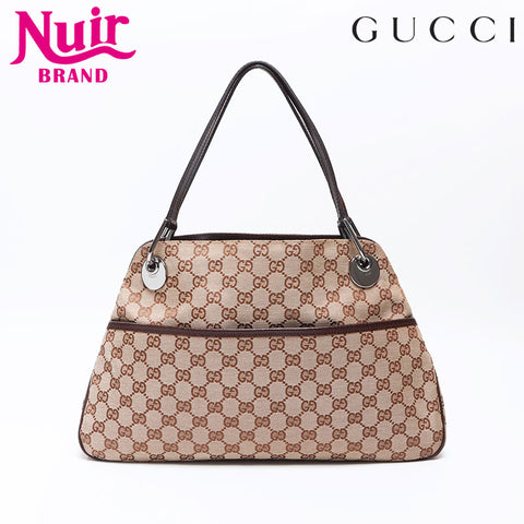 グッチ GUCCI GGキャンバス トートバッグ ブラウン WS14445