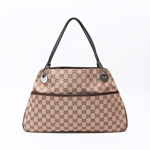 グッチ GUCCI GGキャンバス トートバッグ ブラウン WS14445