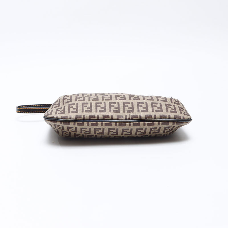 FENDI Zucchino Charm Handbag Brown WS14449 – NUIR VINTAGE