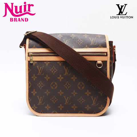 LOUIS VUITTON Monogram Bosphore PM Shoulder Bag Brown WS14450