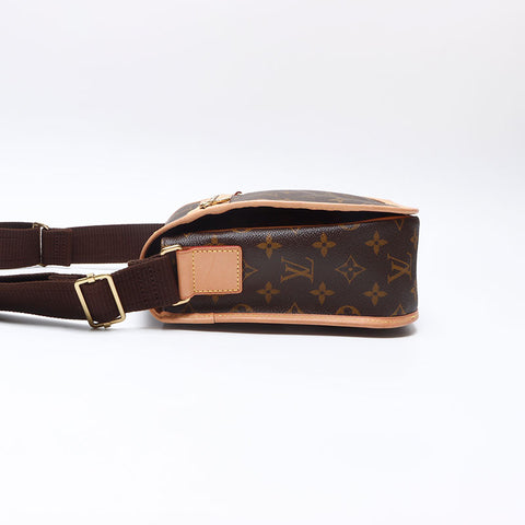LOUIS VUITTON Monogram Bosphore PM Shoulder Bag Brown WS14450