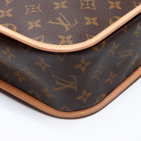 LOUIS VUITTON Monogram Bosphore PM Shoulder Bag Brown WS14450