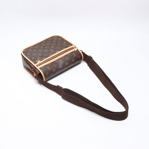LOUIS VUITTON Monogram Bosphore PM Shoulder Bag Brown WS14450