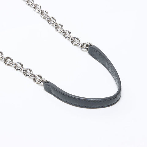 BALENCIAGA Chain Classic Report Shoulder Bag gray WS14451