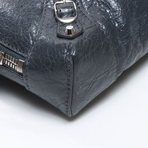 BALENCIAGA Chain Classic Report Shoulder Bag black WS14451