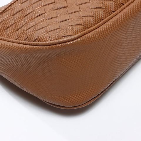BOTTEGAVENETA INTRECCIATO Shoulder Bag Brown WS14452
