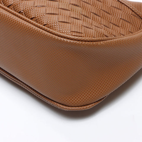 BOTTEGAVENETA INTRECCIATO Shoulder Bag Brown WS14452