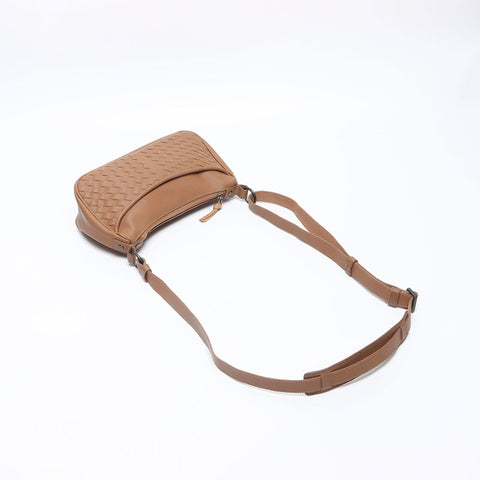 BOTTEGAVENETA INTRECCIATO Shoulder Bag Brown WS14452