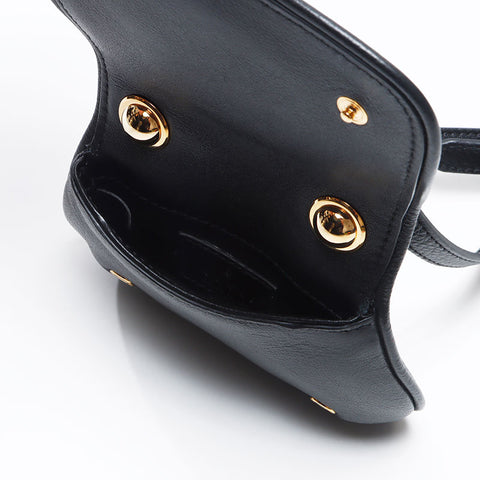 GUCCI Blondie Shoulder Wallet Shoulder Bag black WS14454