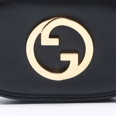 GUCCI Blondie Shoulder Wallet Shoulder Bag black WS14454