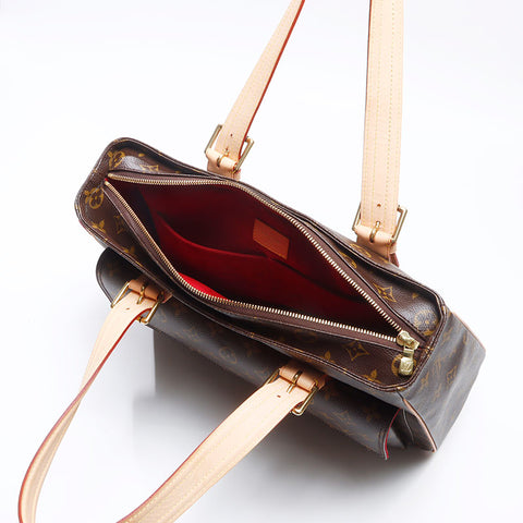 ルイ・ヴィトン LOUIS VUITTON モノグラム ミュルティプリ シテGM M51162 トートバッグ ブラウン WS14462