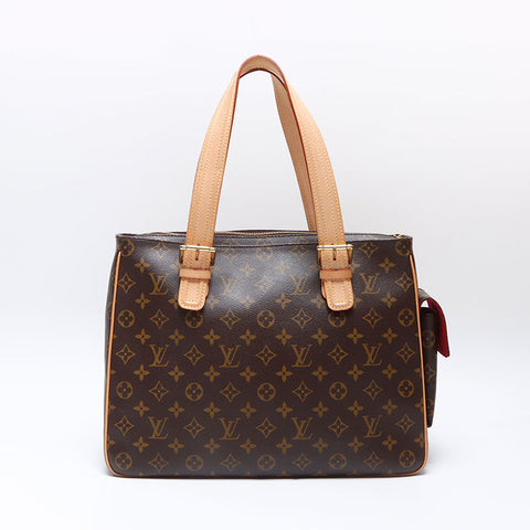 LOUIS VUITTON Monogram Multiply Cite GM M51162 Tote Bag Brown WS14462