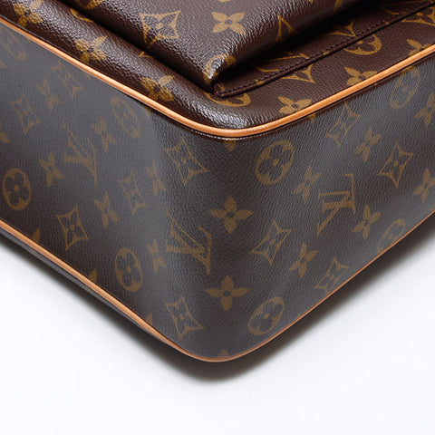 LOUIS VUITTON Monogram Multiply Cite GM M51162 Tote Bag Brown WS14462