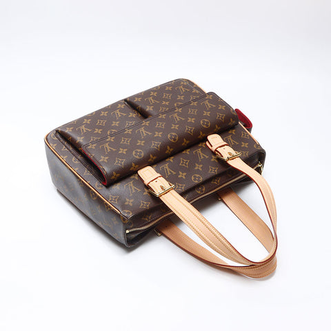 LOUIS VUITTON Monogram Multiply Cite GM M51162 Tote Bag Brown WS14462