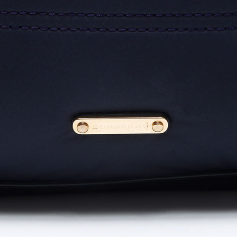 バーバリー BURBERRY ナイロン×レザー ミニ リュック・デイパック ネイビー WS14466