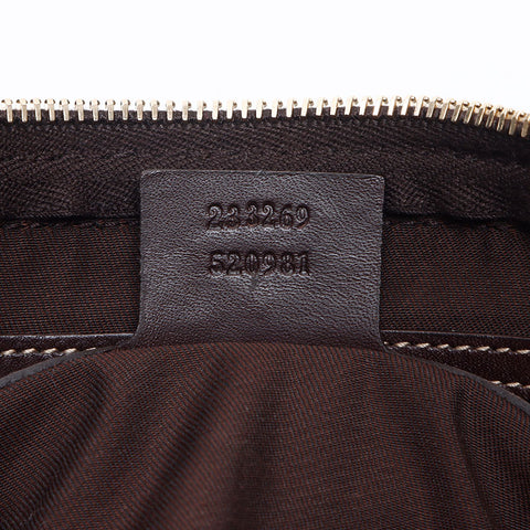 GUCCI GG Supreme PVC Body Bag Waist Bag Waist bag Brown WS14468