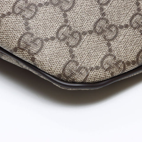 GUCCI GG Supreme PVC Body Bag Waist Bag Waist bag Brown WS14468