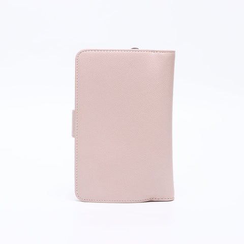 CHANEL 15th series 2011 Caviar Skin COCO Mark Bifold Wallet pink WS14469