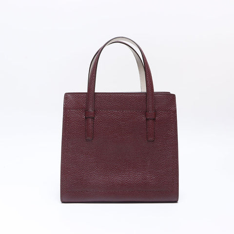 Salvatore Ferragamo Leather Amy Handbag Brown WS14470