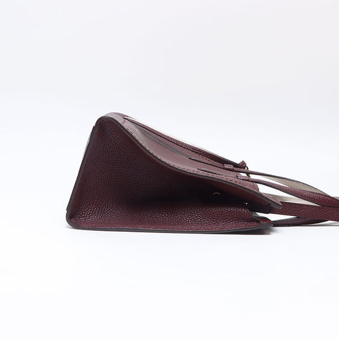 Salvatore Ferragamo Leather Amy Handbag Brown WS14470