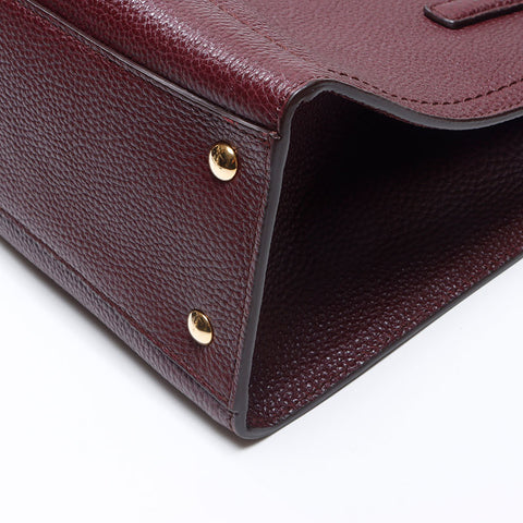 Salvatore Ferragamo Leather Amy Handbag Brown WS14470