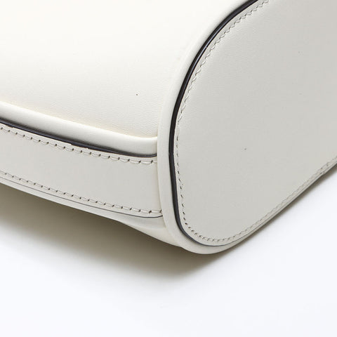 Salvatore Ferragamo Gancini Buckle Hobo Handbag white WS14471