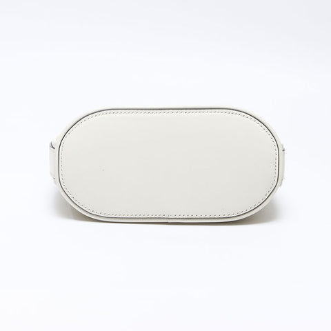 Salvatore Ferragamo Gancini Buckle Hobo Handbag white WS14471