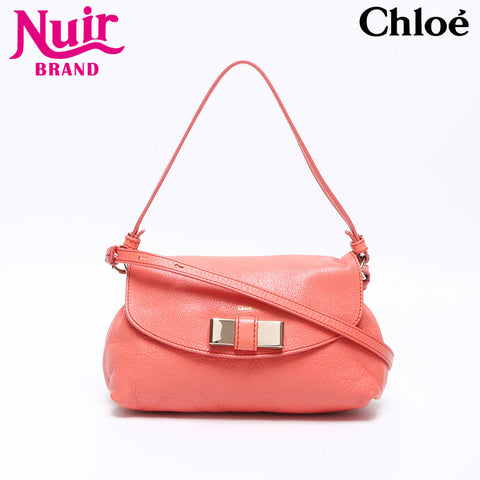 クロエ Chloe リリィ 2Way 3P0508 ショルダーバッグ ピンク WS14472