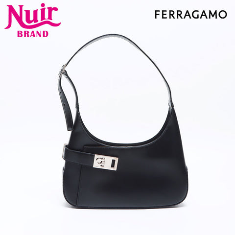 Salvatore Ferragamo Gancini AQ-21 0348 Handbag black WS14473