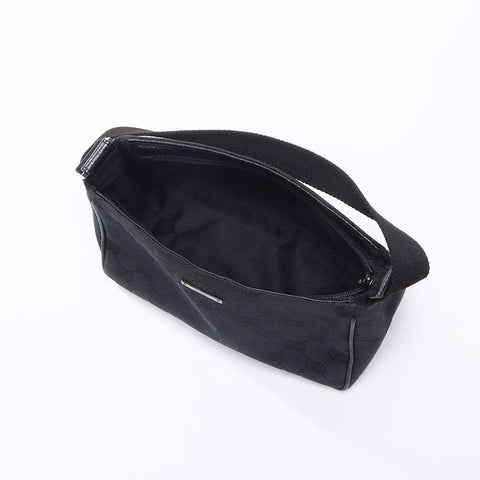 グッチ GUCCI GGキャンバス ハンドバッグ ブラック WS14477