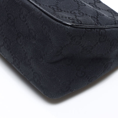 グッチ GUCCI GGキャンバス ハンドバッグ ブラック WS14477