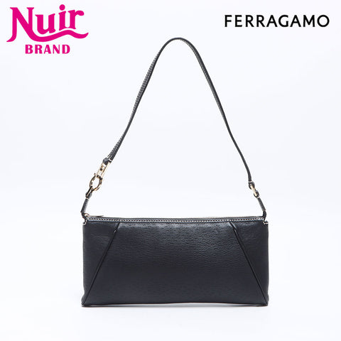 Salvatore Ferragamo Gancini AU-21-2839 Handbag black WS14479