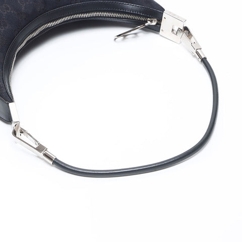 グッチ GUCCI GGキャンバス ハンドバッグ ショルダーバッグ ブラック WS14480