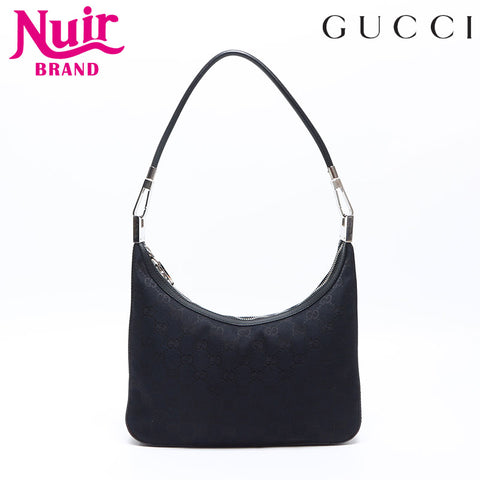グッチ GUCCI GGキャンバス ハンドバッグ ショルダーバッグ ブラック WS14480