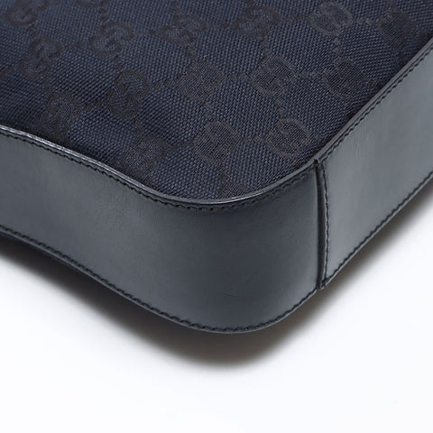 グッチ GUCCI GGキャンバス ハンドバッグ ショルダーバッグ ブラック WS14480