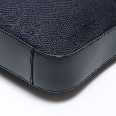 グッチ GUCCI GGキャンバス ハンドバッグ ショルダーバッグ ブラック WS14480