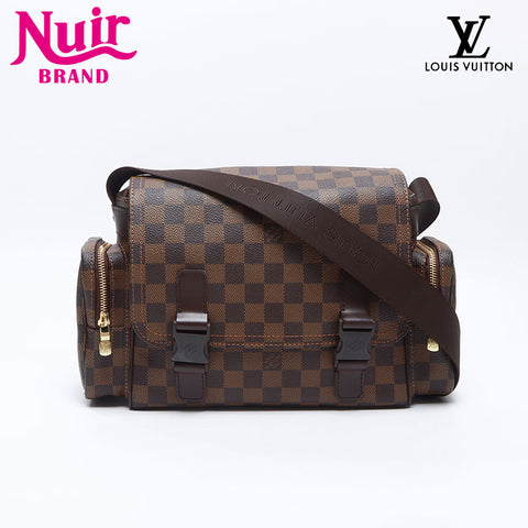 ルイ・ヴィトン LOUIS VUITTON 2006年製 ダミエ リポーター メルヴィール ショルダーバッグ ブラウン WS14481