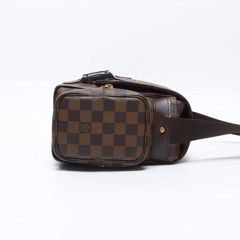 ルイ・ヴィトン LOUIS VUITTON 2006年製 ダミエ リポーター メルヴィール ショルダーバッグ ブラウン WS14481