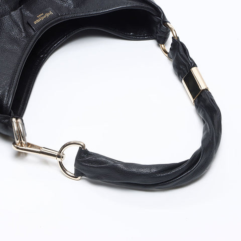 イヴ・サンローラン YVES SAINT LAURENT リヴゴーシュ サントロペ ショルダーバッグ ブラック WS14482